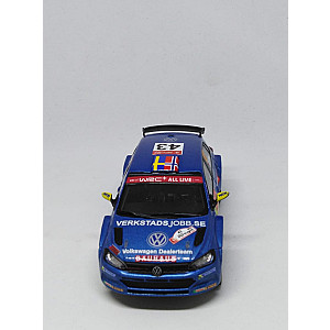 Miniatura personalizada base IXO VW Polo GTI R5 - Ole C Veiby & Jonas Anders Andersson - Rally de Portugal 2019