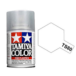 Tinta spray Tamiya 100ml. verniz transparente mate TS-80