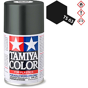 Tinta spray Tamiya 100ml. preto NATO TS-63