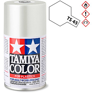 Tinta spray Tamiya 100ml. branco pérola TS-45