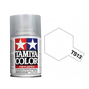 Tinta spray Tamiya 100ml. verniz brilhante TS-13