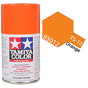 Tinta spray Tamiya 100ml. laranja TS-12