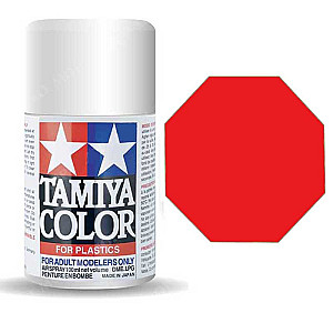 Tinta spray Tamiya 100ml. vermelho brilhante Tamiya TS-49