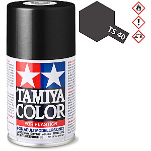 Tinta spray Tamiya 100ml. preto metalizado Tamiya TS-40