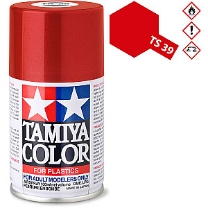 Tinta spray Tamiya 100ml. vermelho mica Tamiya TS-39