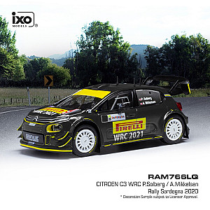 IXO Citröen C3 WRC - Rally da Sardenha 2020 - Peter Solberg/ Andreas Mikkelsen