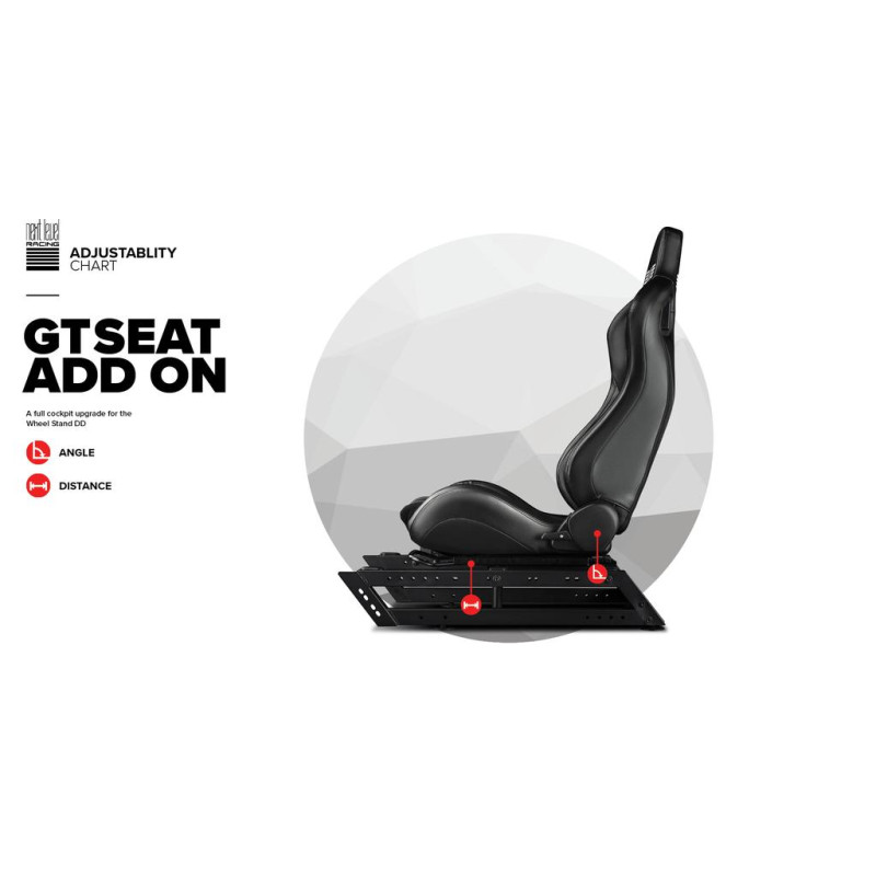 Next Level Racing GT Seat Add-on for Wheel Stand DD or 2.0 8