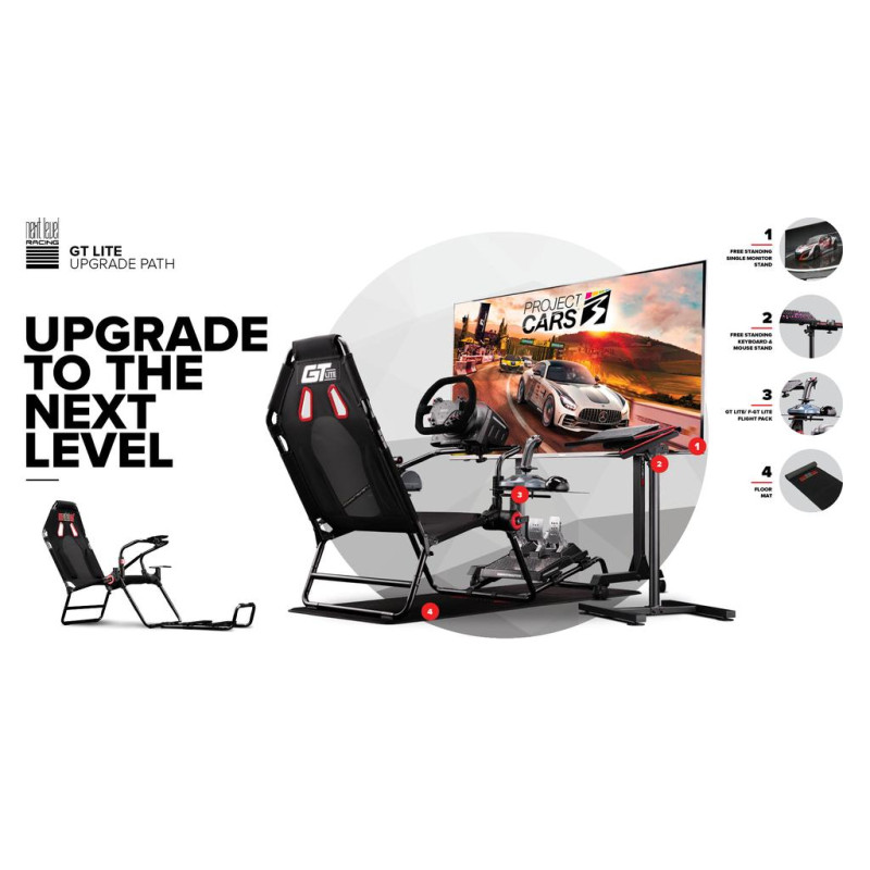 Next Level Racing GT Lite Foldable Simulator Cockpit 10