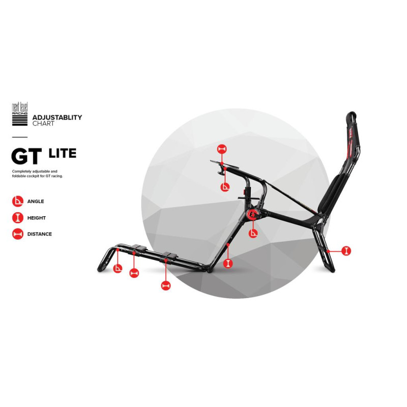 Next Level Racing GT Lite Foldable Simulator Cockpit 11