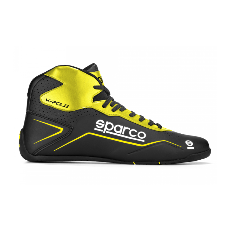 Botas Sparco K-Pole Preto Amarelo 3-844&#215;509