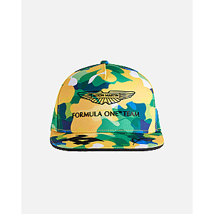 Aston Martin Aramco Cognizant F1 Limited Edition flat peak cap - Brazil