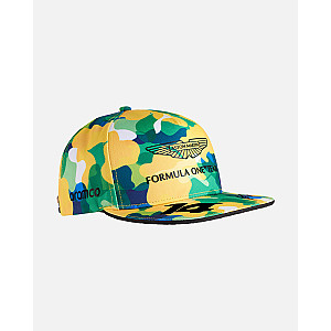 Aston Martin Aramco Cognizant F1 Limited Edition flat peak cap - Brazil