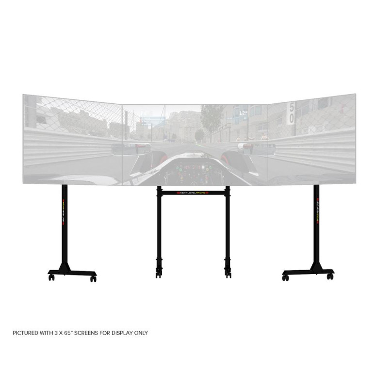 Free Standing Triple Monitor Stand (3)