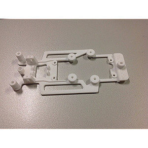 Chassis para suporte de motor Slot.it da i3D Slot para Ford RS200 da MSC