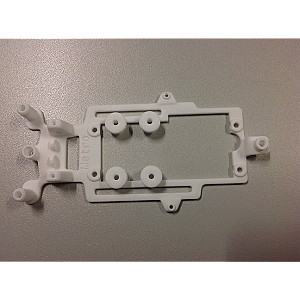 Chassis para suporte de motor Slot.it da I3D Slot para MG Metro 6R4 da MSC 