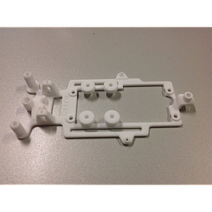 Chassis para suporte de motor Slot.it da I3D Slot para MG Metro 6R4 da MSC 