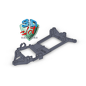 Chassis anglewinder da 3DSlot para Peugeot 206 WRC da SCX