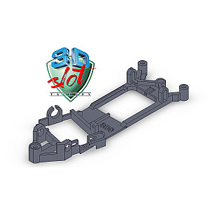 Chassis anglewinder da 3D Slot para Ford RS200 da MSC