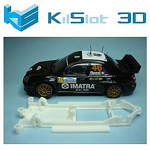 Chassis inline da Kilslot KS-CS3 para Subaru WRC da SCX