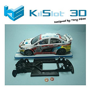 Chassis inline race soft da Kilslot para 2017 Mitsubishi Lancer Evo X da Avant Slot