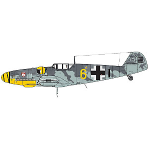 Avião, Airfix, Messerschmitt BF109G-6 escala 1/72