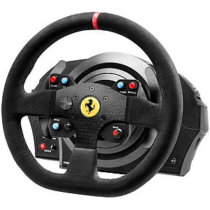Volante Thrustmaster T300 Ferrari Alcântara Edition - PS5/PS4/PS3/PC