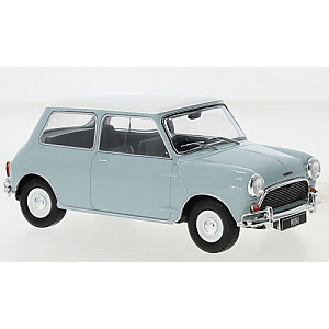 Austin Mini Cooper S, azul claro/ branco, 1965