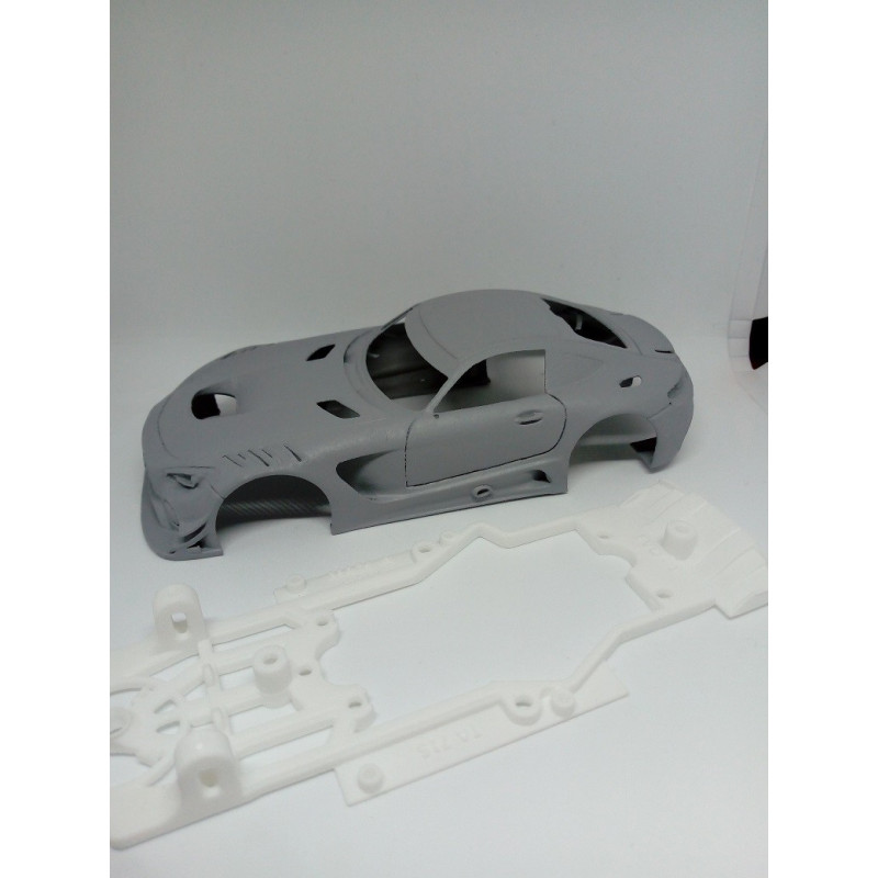 Carroçaria &#038; Chassis 3D Mercedes AMG GT3 &#8211; Escala 1/32