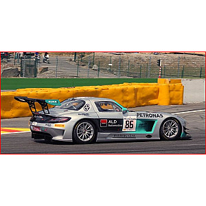 Decalque da Racing Decals 43 escala 1/24 para Mercedes SLS GT3 nº 86 Total 24h of Spa 2014