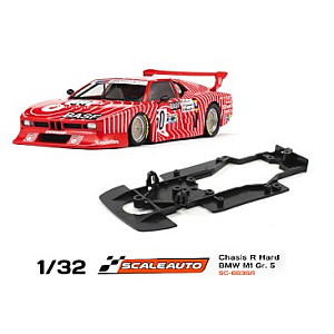 Chassis preto duro da Scaleauto para BMW M1 Grupo 5