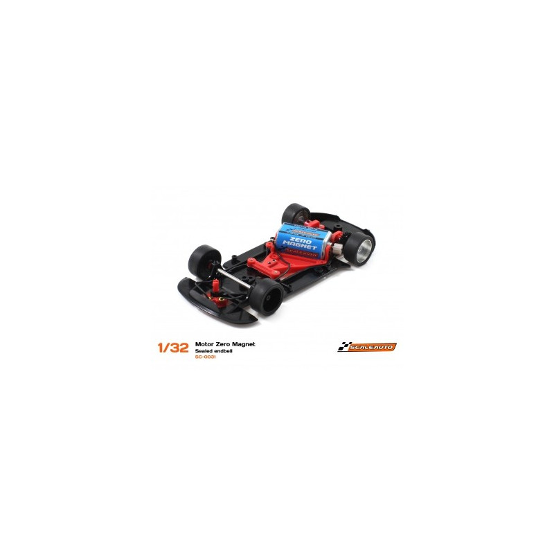 Scaleauto Motor Zero Magnet 23,000 rpm Caixa Grande