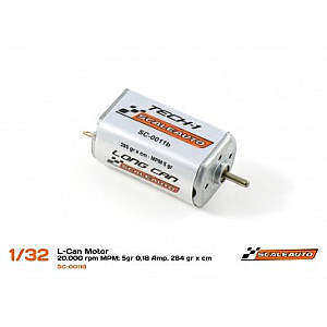 Motor Scaleauto de 20000 RPM e caixa grande