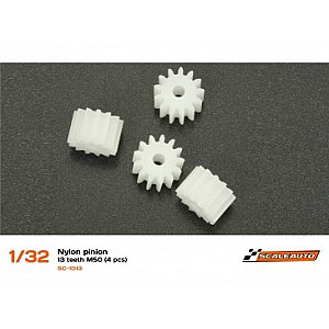 Pinhão, Scaleauto, nylon 13z M50 para eixos 2.38mm (4pcs)