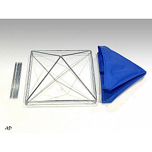 1:18 Accessory - Canopy (Chrome frame Blue canopy cover)