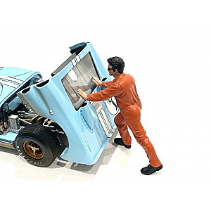 American Diorama 1:18 AD-23790OR Mechanic with orange jumpsuit - Ken