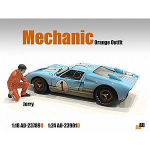 1:18 Mechanic with orange jumpsuit - Jerry