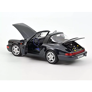 Porsche 911 Carrera 4 Targa 1991 Blue metallic