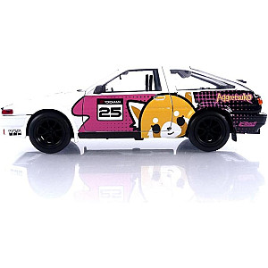 Toyota Trueno (AE86) with Aggretsuko Figure - 1986