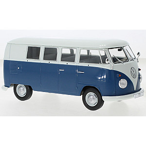 VW T1, branco/ azul, 1960