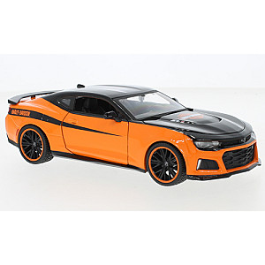 Chevrolet Camaro ZL1, laranja/ preto, Harley-Davidson , 2017