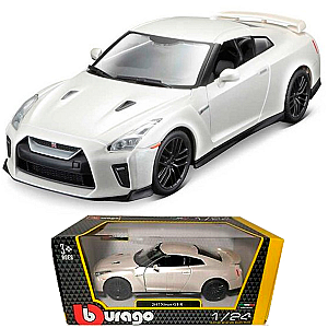 Nissan GT-R, branco metalizado, 2017