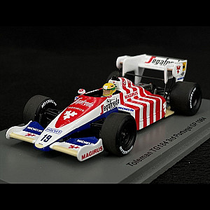 Toleman TG184 F1 #19 - Ayrton Senna - 3º classificado GP Portugal 1984