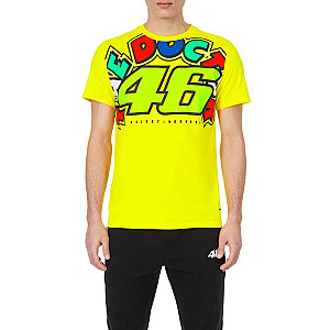 Valentino Rossi 22 T-shirt Man, Yellow