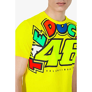 Valentino Rossi 22 T-shirt Man, Yellow