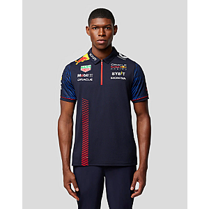Oracle Red Bull Racing Men's Short Sleeve Polo Shirt - Night Sky