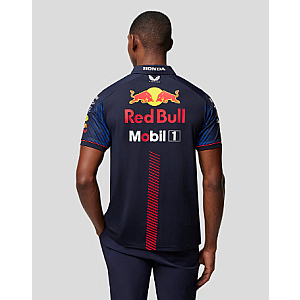 Oracle Red Bull Racing Men's Short Sleeve Polo Shirt - Night Sky