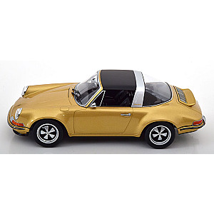 KK Scale Models 1:18 KKDC180474 Porsche 911 Targa Singer dourado metálico