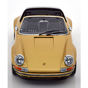 KK Scale Models 1:18 KKDC180474 Porsche 911 Targa Singer dourado metálico