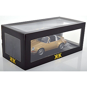 KK Scale Models 1:18 KKDC180474 Porsche 911 Targa Singer dourado metálico