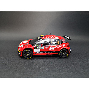 Miniatura personalizada base IXO Citröen C3 Rally2 #9 - 7º classificado Rally Sierra Morena 2023 - Diego Ruiloba/ Ángel Vela